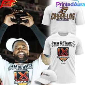 Caudillos de Chihuahua Campeones Tazon Mexico IX 2026 Shirt
