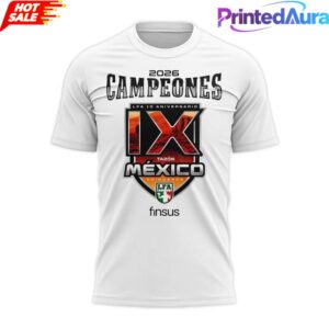 Caudillos de Chihuahua Campeones Tazon Mexico IX 2026 Shirt 1