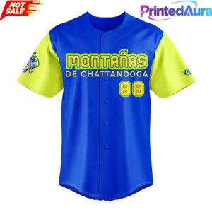 Chattanooga Lookouts Mantanas Night 2026 Custom Baseball Jersey 1
