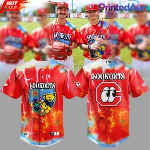 Chattanooga Lookouts x Grateful Dead Baseball Jersey