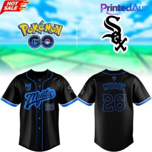 Chicago White Sox Pokémon Go Night Team Mystic Jersey