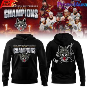 Chicago Wolves 2026 Western Conference Champions Hoodie