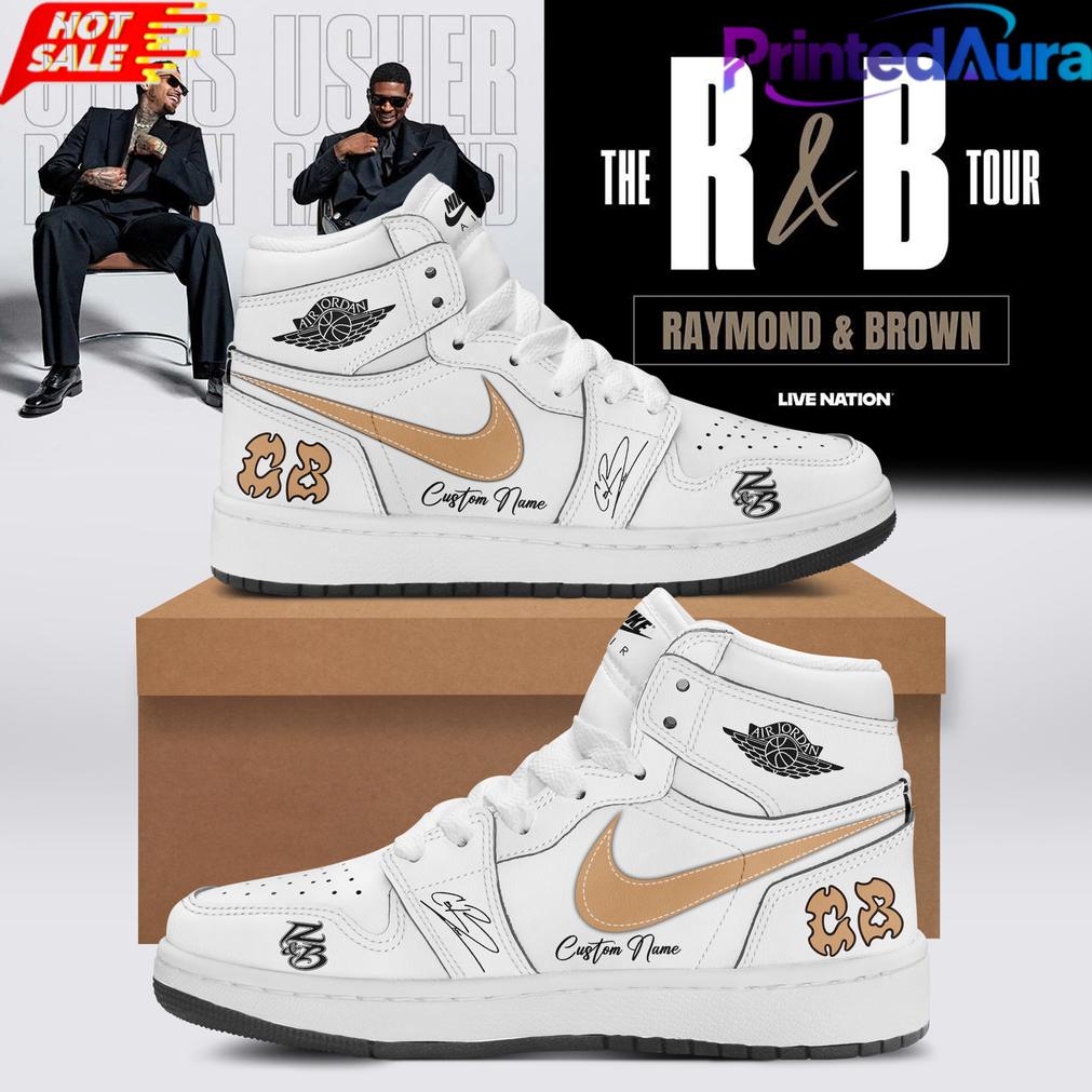 Chris Brown R&B Tour 2026 Custom Air Jordan 1 Shoes Chris Brown R&B Tour 2026 Custom Air Jordan 1 Shoes