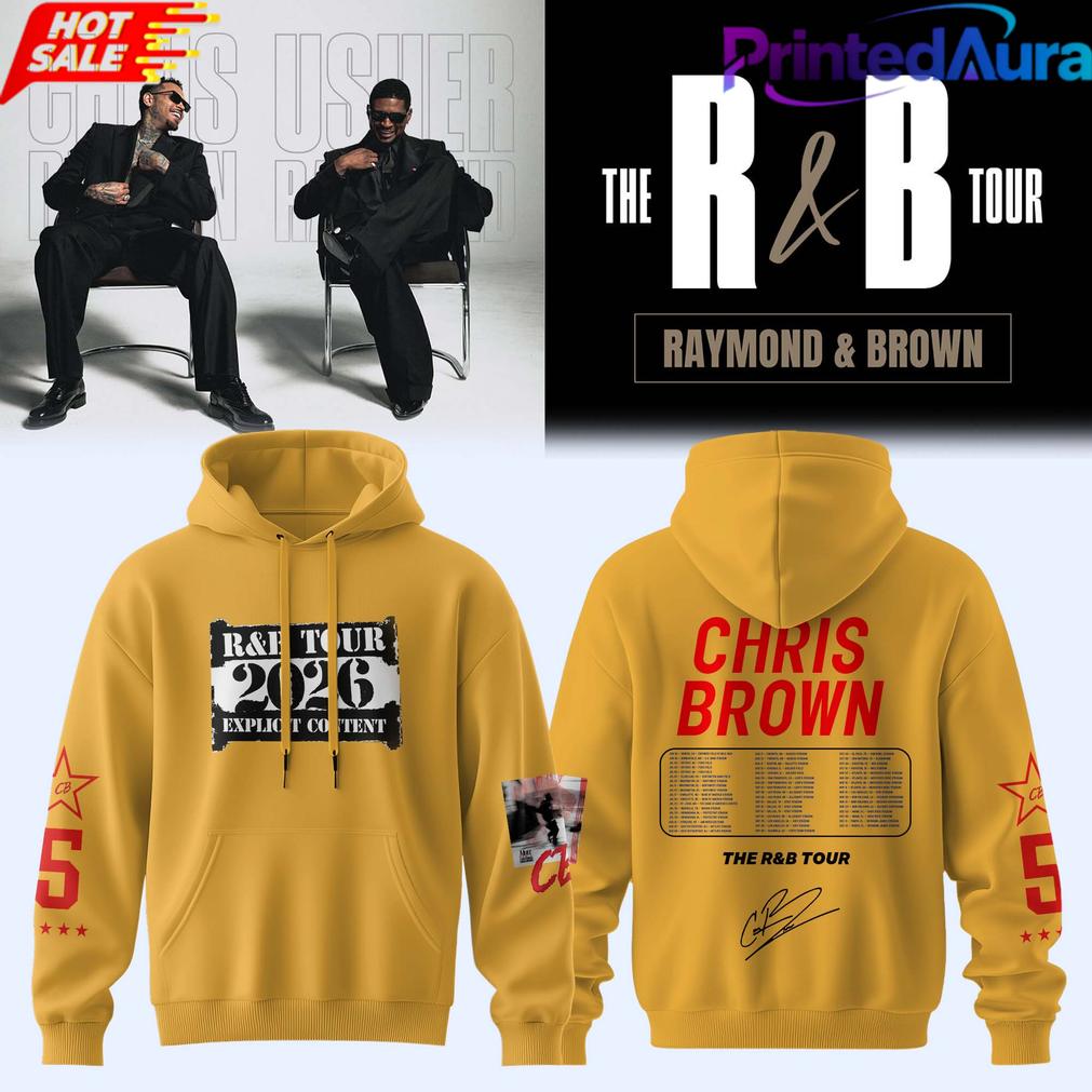 Chris Brown R&B Tour 2026 Hoodie Chris Brown R&B Tour 2026 Hoodie
