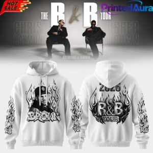 Chris Brown The RB Tour 2026 Limited Hoodie 3