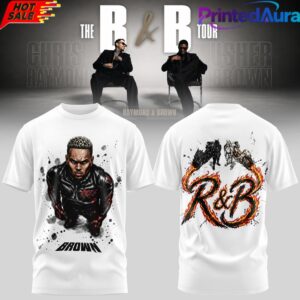 Chris Brown The R&B Tour 2026 Limited Tshirt 1 Chris Brown The RB Tour 2026 Limited Tshirt 1