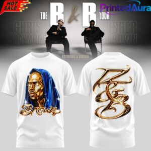 Chris Brown The R&B Tour 2026 Limited Tshirt 2 Chris Brown The RB Tour 2026 Limited Tshirt 2