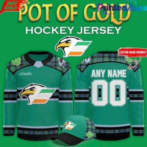 Colorado Eagles 2026 Pot of Gold Night Custom Hockey Jersey