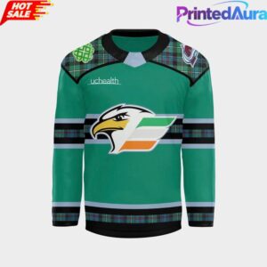 Colorado Eagles 2026 Pot of Gold Night Custom Hockey Jersey 1