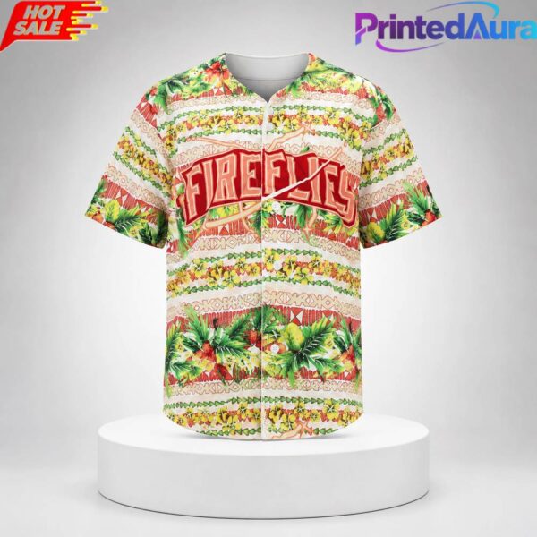 Columbia Fireflies Margaritaville Night 2026 Baseball Jersey