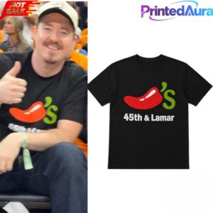 Comedian Shane Gillis Austin Chilis 45th And Lamar Tee Knicks-Spurs NBA Finals Game 1 Tee