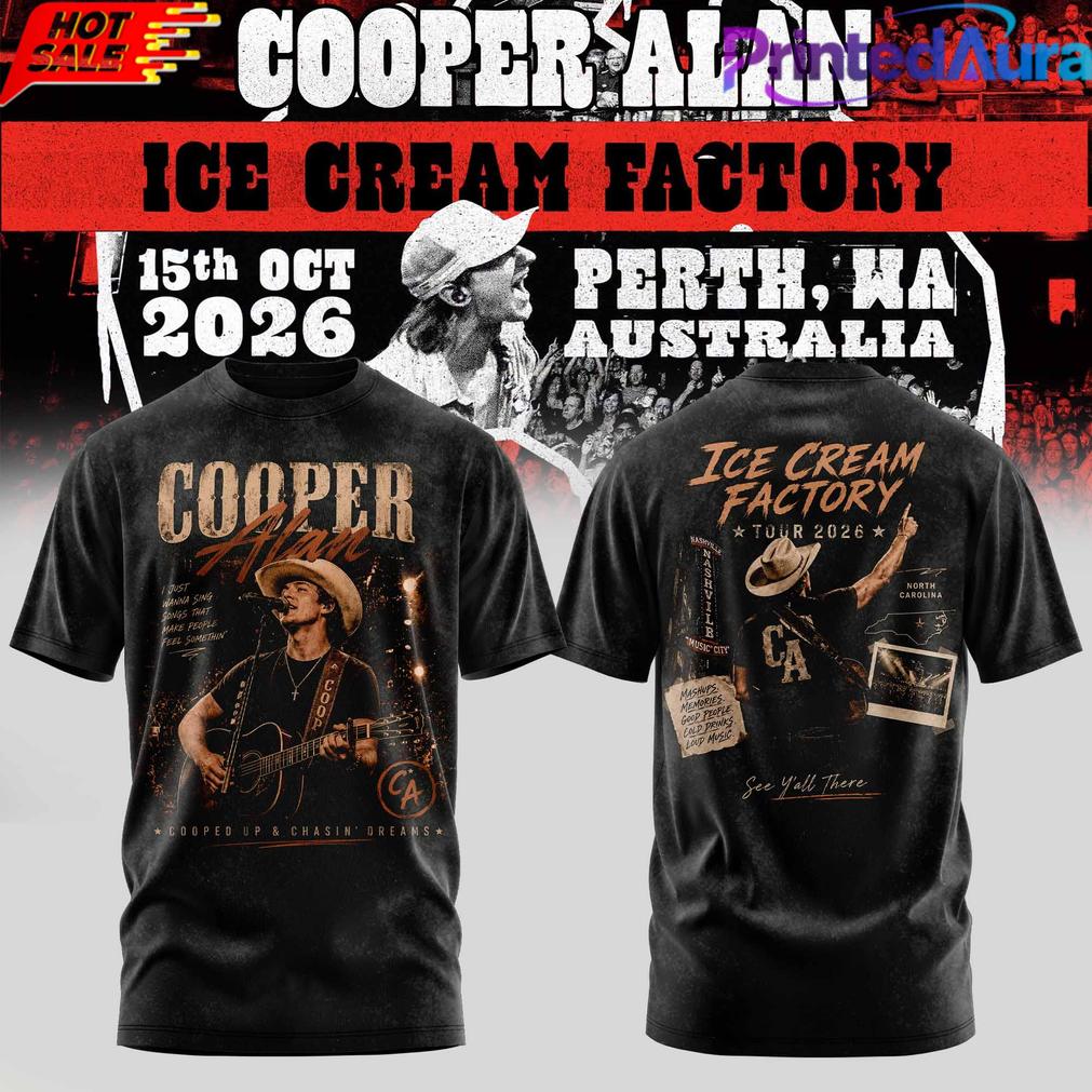 Cooper Alan – Ice Cream Factory Tee Cooper Alan – Ice Cream Factory Tee