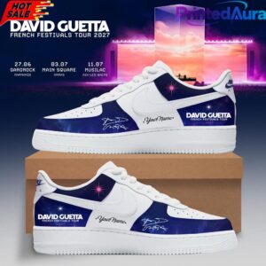 David Guetta – France Tour 2026 AF1 Shoes