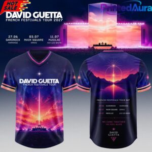 David Guetta – France Tour Baseball Jersey