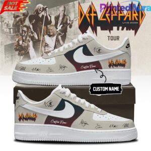 Def Leppard Live 2026 Limited Edition Signature AF1 1