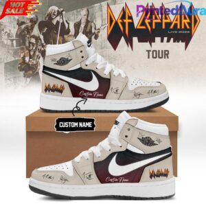 Def Leppard Live 2026 Limited Edition Signature AJ1 1