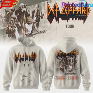 Def Leppard Live 2026 Limited Edition Signature Hoodie 4 Def Leppard Live 2026 Limited Edition Signature Hoodie 4