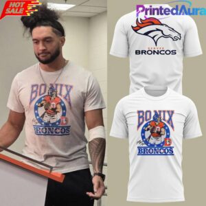 Denver Broncos Bo Nix Shirt
