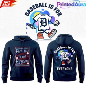 Detroit Tigers 2026 ‘Baseball Is For Everyone’ Hoodie