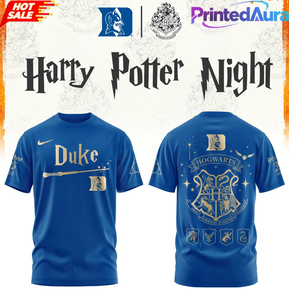 Duke Blue Devils x Harry Potter Night 2026 Special Tee Duke Blue Devils x Harry Potter Night 2026 Special Tee