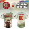 Hickory Crawdads x Star Wars Night Mandalorian and Grogu Custom Baseball Jersey Hickory Crawdads x Star Wars Night Mandalorian and Grogu Custom Baseball Jersey