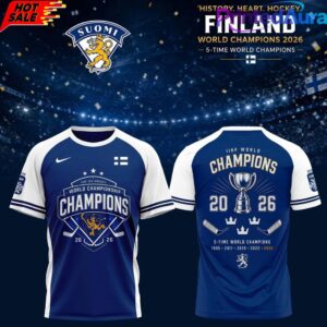 Finland Hockey World Champions 2026 Shirt