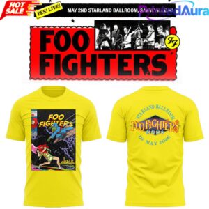Foo Fighters Secret NJ Show Special Tee