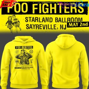 Foo Fighters 🎵 Starland Ballroom (Sayreville, NJ) 05-02-26 Hoodie