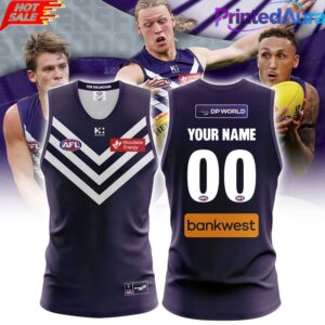 Fremantle Football Club 2026 Personalized Home Guernsey