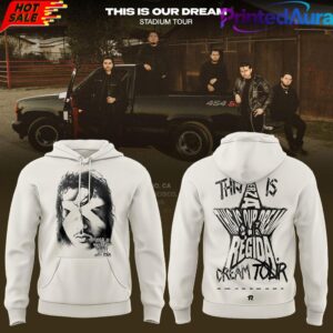 Fuerza Regida White This is Our Dream Tour 2026 Hoodie