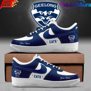 Geelong Cats Custom Air Force 1 Shoes