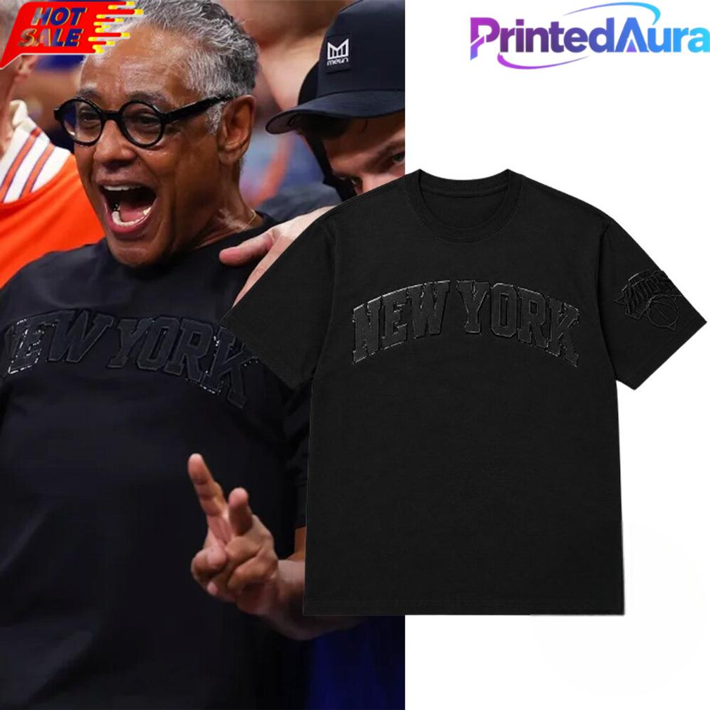 Giancarlo Esposito New York Knicks Game 5 Tee Giancarlo Esposito New York Knicks Game 5 Tee