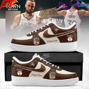 Golden State Warriors Custom Air Force 1 Sneaker
