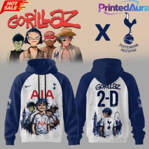 Gorillaz x Tottenham Hotspur Stadium 2026 Hoodie
