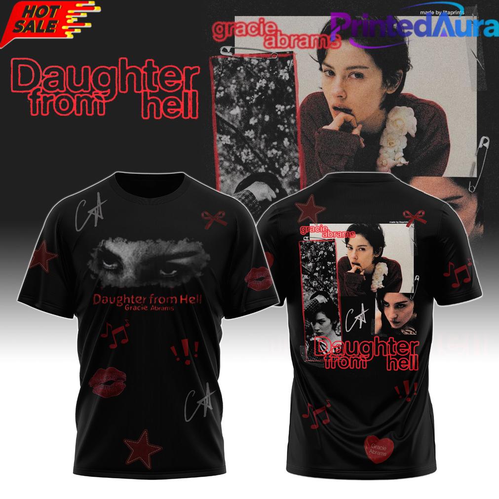 Gracie Abrams Special Daughter from Hell Album 2026 Limited Edition Tshirt Gracie Abrams Special Daughter from Hell Album 2026 Limited Edition Tshirt