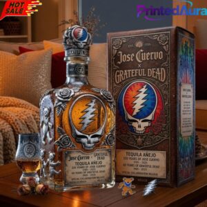 Grateful Dead 60th Anniversary And Jose Cuervo’s 320th Anniversary Whiskey Bottle