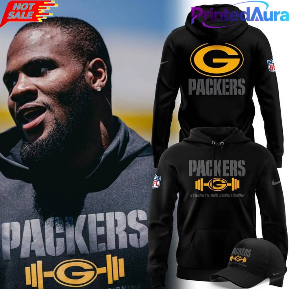 Green Bay Packers 2026 Strength and Conditioning Hoodie Green Bay Packers 2026 Strength and Conditioning Hoodie