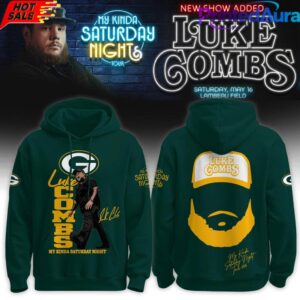 Green Bay Packers x Luke Combs My Kinda Saturday Night Tour 2026 Special Hoodie