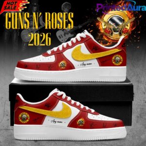 Guns N Roses World Tour 2026 Signature Custom Name AF1 3