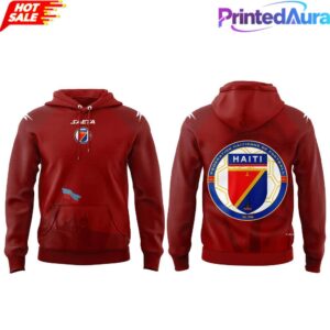 Haitienne De Football 1974 Historia do Haiti for World Cup 2026 Hoodie Red 1
