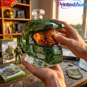 Halo 25th Anniversary Whiskey Bottle 1