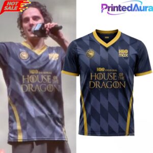 Harry Collett HBO Max Season 3 House Of The Dragon Soccer Jersey