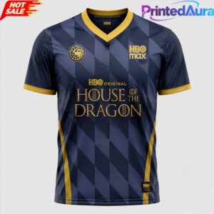 Harry Collett HBO Max Season 3 House Of The Dragon Soccer Jersey 1 Harry Collett HBO Max Season 3 House Of The Dragon Soccer Jersey 1