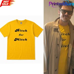 Harry Styles Bitch For Mitch Amsterdam Tour Tee 1