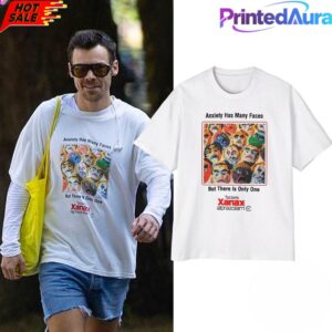 Harry Styles In London Anxiety Has Many Faces Xanax Tee