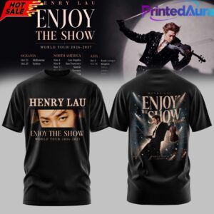 Henry Lau Enjoy The Show World Tour Vintage Tee