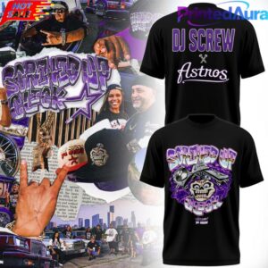 Houston Astros x DJ Screw Tshirt 1