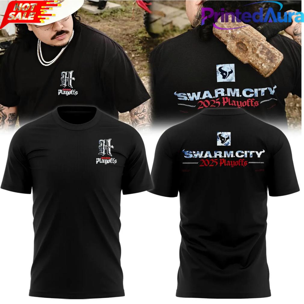 Houston Texans ”S.W.A.R.M. City” Special Tee Houston Texans ”S.W.A.R.M. City” Special Tee