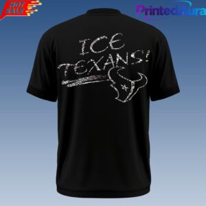 Houston Texans x ICEMAN Special Black Tee 2