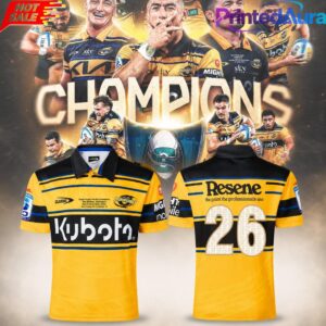 Hurricanes Super Rugby Pacific 2026 Champions Jersey
